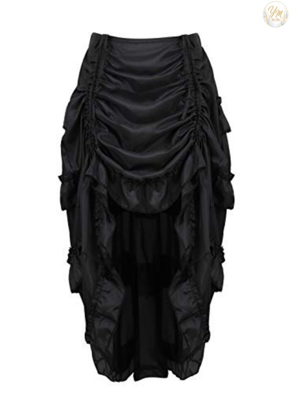 Renaissance Pirate High Low Skirt Ruffled Steampunk Cosplay Costume